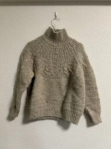 바토너 BATONER 케이블 니트 스웨터 사이즈 1