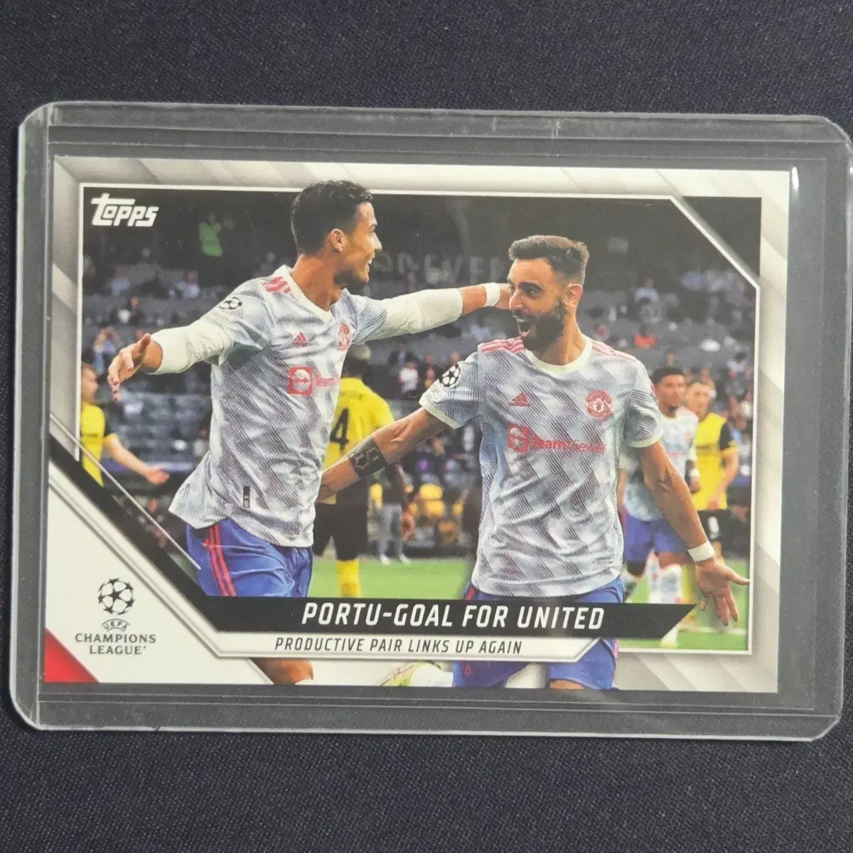 [스포츠 카드]Topps 호날두/브루노 페르난데스 카드
