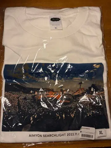 AIMYON SEARCHLIGHT 티셔츠 XL 화이트