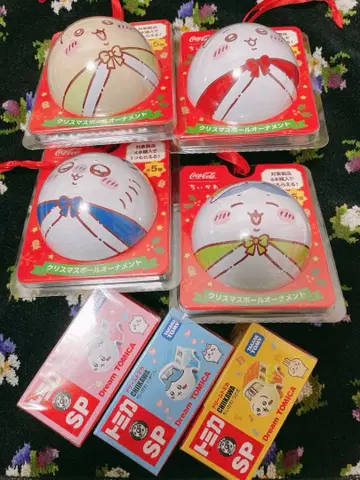 치이카와 굿즈세트 토미카 코카콜라 오너먼트