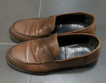 브룩스브라더스 브라운 가죽 로퍼 26.5cm