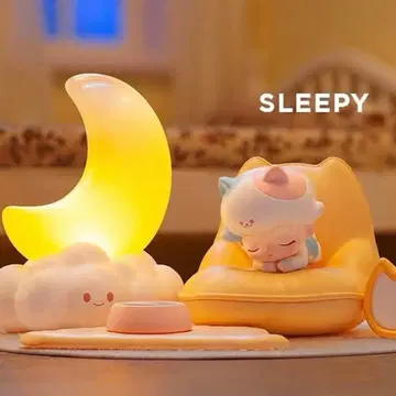 POP MART DIMOO 캣 파라다이스 시리즈 SLEEPY