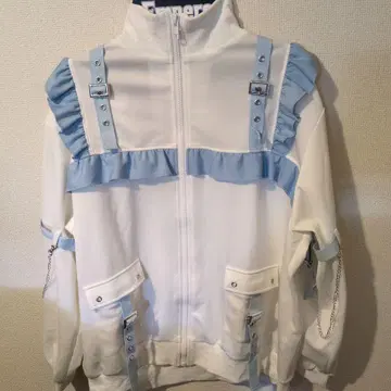 acdc rag 하츠네 미쿠 프릴 자켓 화이트