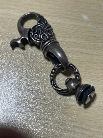 실버 925 지갑 행거 당초