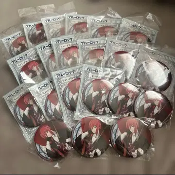 블루 록 치기리 효마 빅 캔뱃지 대정 로망 21개 세트