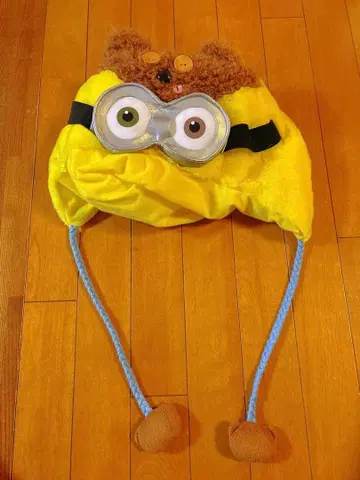 유니버설 스튜디오 재팬 미니언 플리스 모자