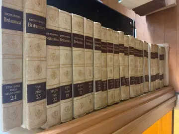 빈티지 브리태니커 1961년판