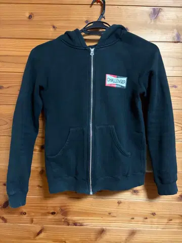 챌린저 지퍼 후드티