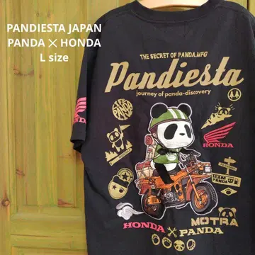 PANDIESTA JAPAN 티셔츠 PANDA HONDA 콜라보 혼다
