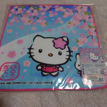 1일까지 가격 인하 헬로키티 벚꽃 프티 타월
