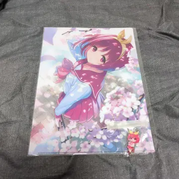 ToHeart 네오윙 특전 아카리 클리어 파일 스트랩 포함