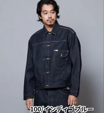 미사용 새상품 101-J 101주년 LM1022-100 데님 자켓 S