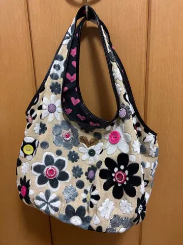 Think Bee! 싱크비 토트백 마가렛 비즈 자수 화려함