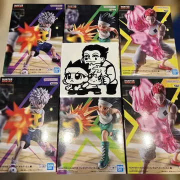 HUNTER x HUNTER G.I.편 곤 키루아 히소카 피규어 6개