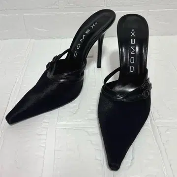 [ 컨디션 최상 ] COMEX 펌프스 송치 뮬 스틸레토