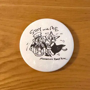 마카로니 연필 핫토리 디자인 캔 배지