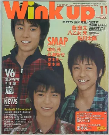 Wink up 2004년 11월호