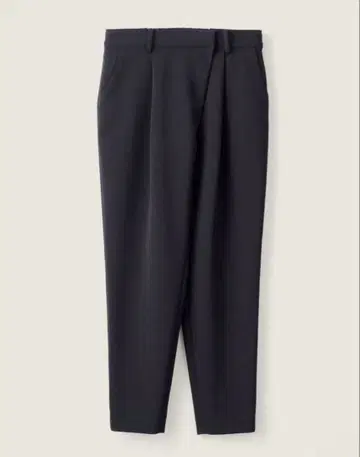 SOEJU 소쥬 스트레치 파인 턱 팬츠 S