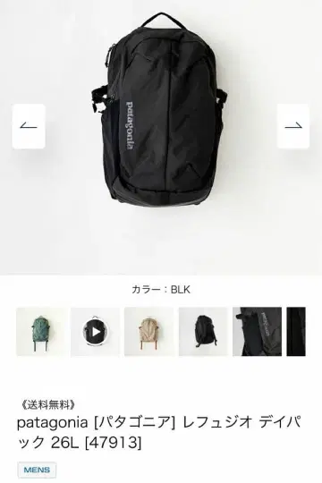 patagonia REFUGIO DAY PACK 26L