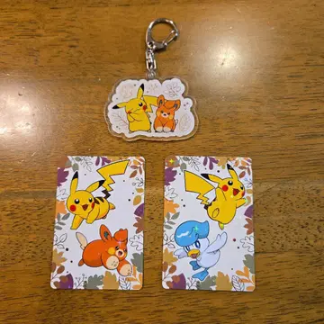 포켓몬 카드(2장)&키링