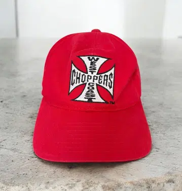 West Coast Choppers 캡 레드