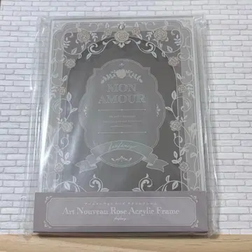 후쿠야 아르누보 로즈 아크릴 프레임 세피아 화이트 AGF