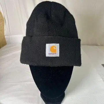 sk/3.10/5=Carhartt 롤업 니트 모자 블랙 다크 그레이