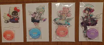 젠레스 존 제로 x 산리오 캐릭터즈 아크릴 스탠드 전 4종 GiGO