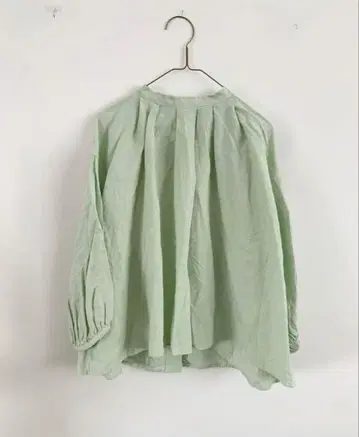 R&D.M.Co 올드맨즈테일러 가먼트 다이 스모크 블라우스