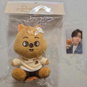 [미개봉 새상품] 스키즈 주토피아2 팝업 봉제 인형 포토카드 세트 한