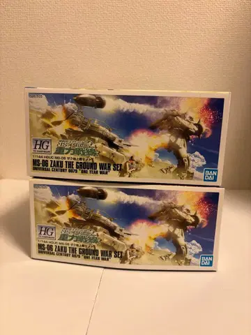 건담 프라모델 중력전선 자쿠 지상전 세트 2개 세트 미조립