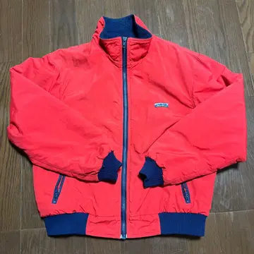 블랙 택 USA Eddie Bauer L 사이즈 안감 플리스 나일론 자켓