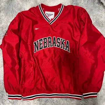 90s Reebok NEBRASKA 나일론 자켓 안감