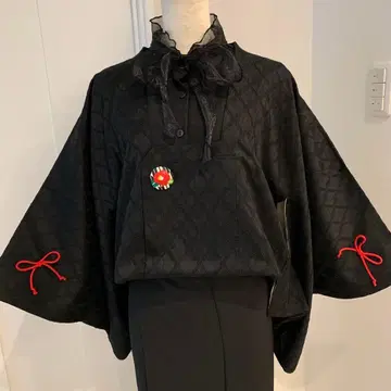 다이쇼 로망 쇼와 레트로 앤티크 겉옷 기모노 도행 화양절충 리메이크