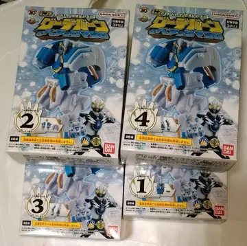 미니프라 넘버원 합체 시리즈 04 구데반 & 베어곰 50에서 4종