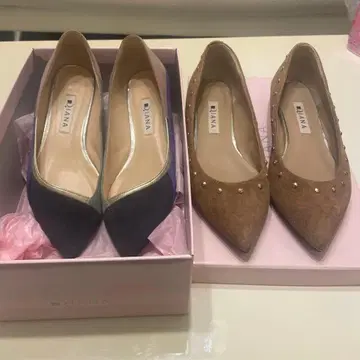 DIANA 스틸레토 펌프스 22cm 2켤레 세트 (상자 1개)