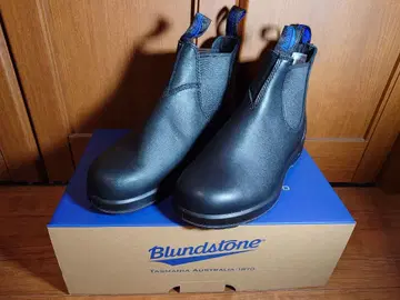 Blundstone 블랙 사이드 고어 부츠 사이즈 4