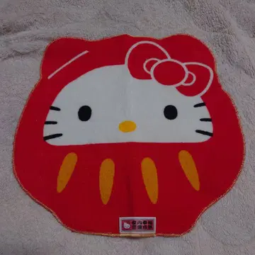 기간 한정 가격 인하 헬로키티 달마 미니 타월