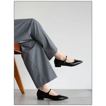 ineedmoreshoes 스틸레토 에나멜 메리제인 24