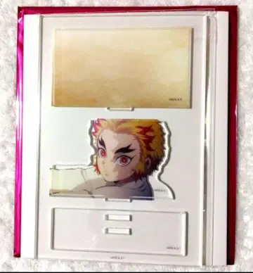 귀멸의 칼날 무한열차편 미니 디오라마 아크릴 스탠드 렌고쿠 쿄쥬로