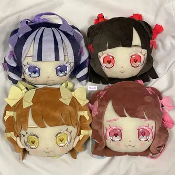 큐르링 해봐 얼굴 파우치 4종 세트 모리 판타지