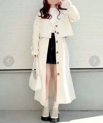 에피미에피미 멀티웨이 트렌치코트 아이보리