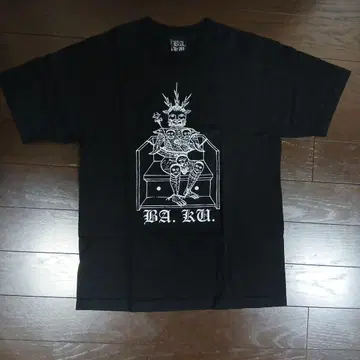 BARRIER KULT 티셔츠 블랙 SKULL SKATES