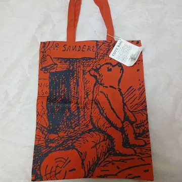 곰돌이 푸우 전시회 토트백 회장 2019 한정판 백 택 포함