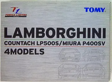 TOMY 토미카 리미티드 람보르기니 카운타크/미우라 4MODELS ST3
