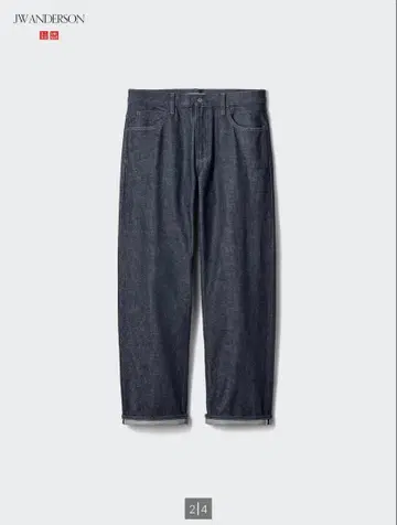 UNIQLO JW ANDERSON 스트레이트 청바지 셀비지 30