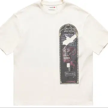 H&M 바스키아 BASQUIAT 콜라보 티셔츠
