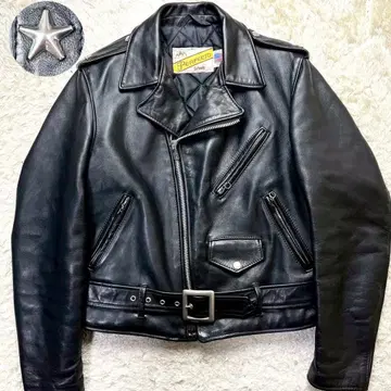 새상품급 원스타 SCHOTT 더블 라이더스 가죽 자켓 613