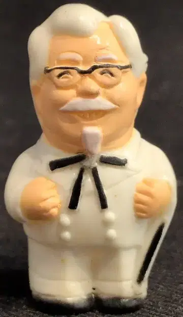 KFC 커넬과 친구들 손가락 인형 커넬 썬더스 H50mm