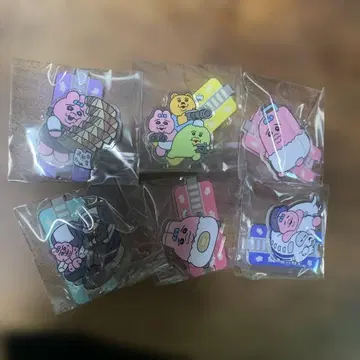 빤쮸토끼 트레이딩 아크릴 스탠드 기차 JR 콜라보